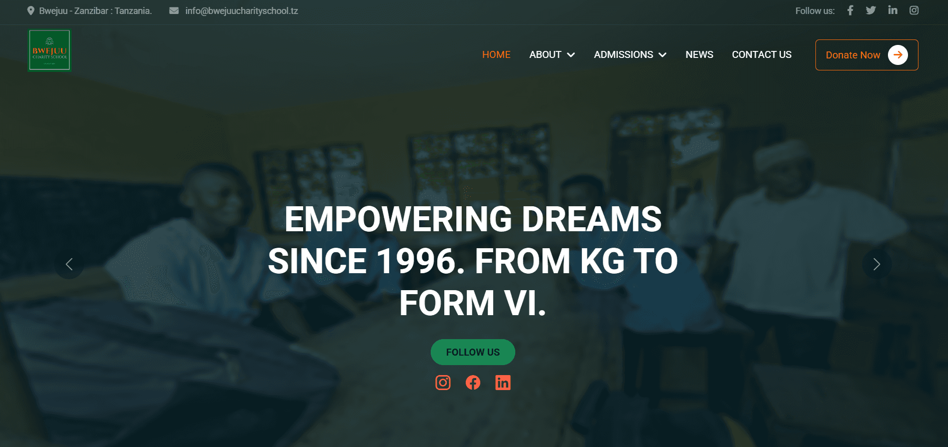 Bwejuu Charity School